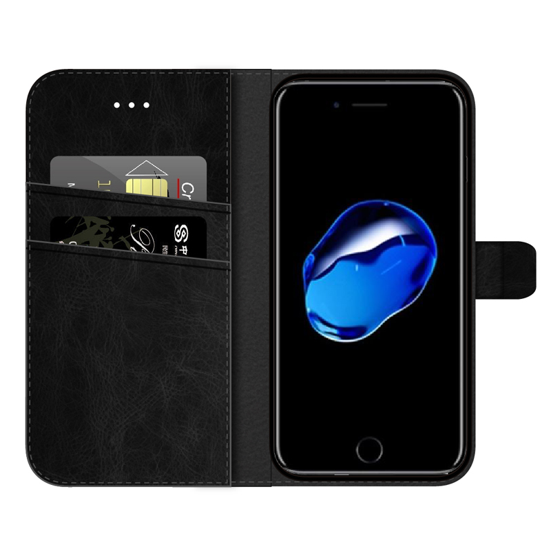 iPhone 7 Luxury Leather Wallet Folio Case – COLCASE