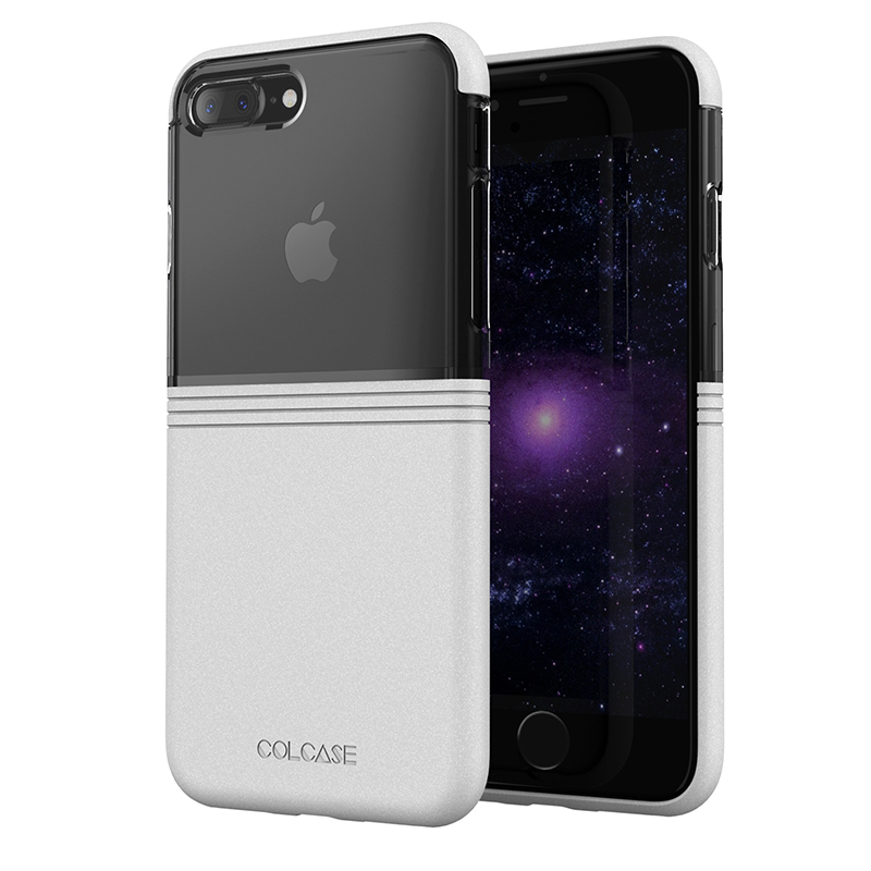 besteden mini Snazzy iPhone 7 Plus Hybrid Clear Bumper Case – COLCASE